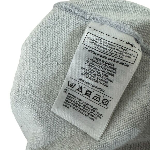 Adidas Neo Large Slim Jogger Sweatpants Pants Gray Athletic Logo Womens - Picture 3 of 15